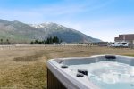 Stunning Mountain view from the hot tub